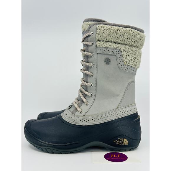 The North Face Women's Shellista II Mid Winter Boots Grey NF00CVX2 Size 7.5 - Picture 5 of 11